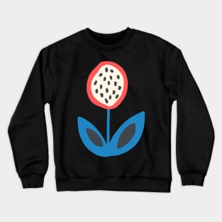 abstract flower Crewneck Sweatshirt